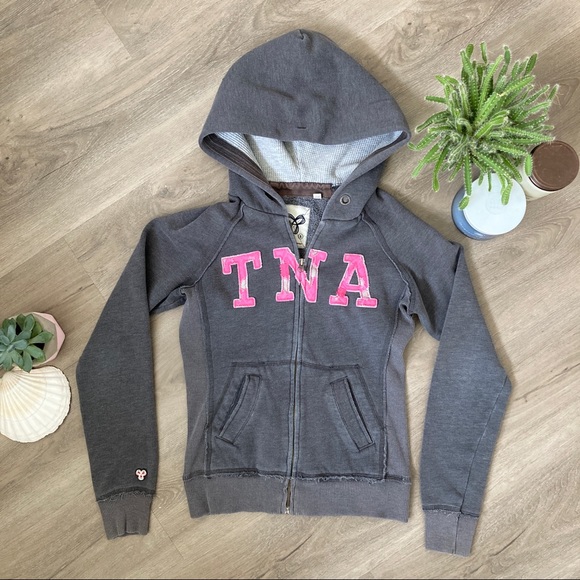 TNA Tops - TNA zip hoodie | size s